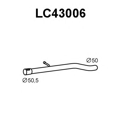 Exhaust Pipe LC43006