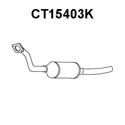 Catalytic Converter CT15403K