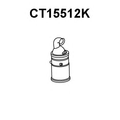 Catalytic Converter CT15512K