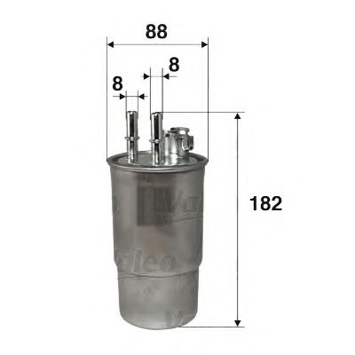 Fuel filter 587525
