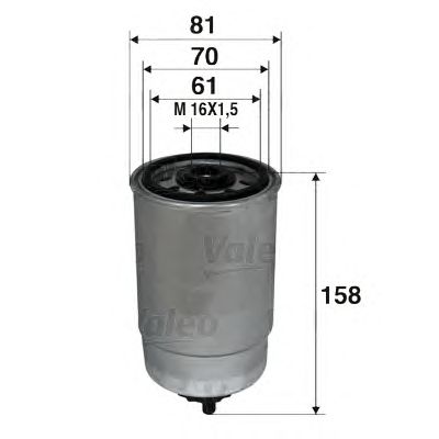 Fuel filter 587700