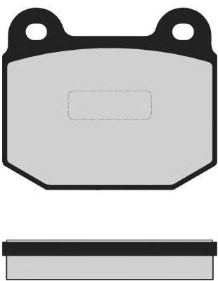 Комплект тормозных колодок, дисковый тормоз PA1592