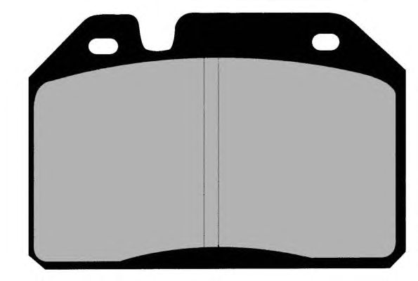 Brake Pad Set, disc brake PA227