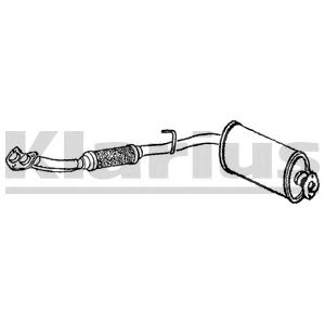 Front Silencer TY241H