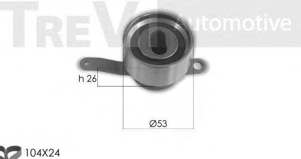 Timing Belt Kit RPK3409D