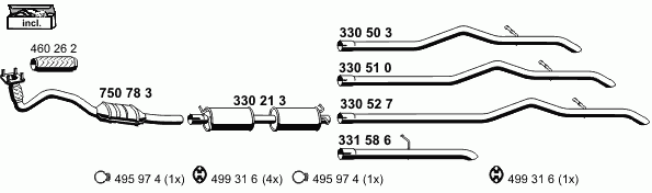 Exhaust System 030972