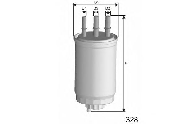 Fuel filter M445