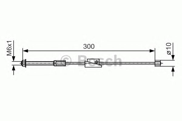 Cable, parking brake 1 987 482 132