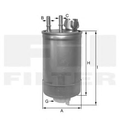 Fuel filter ZP 8078 FMBM