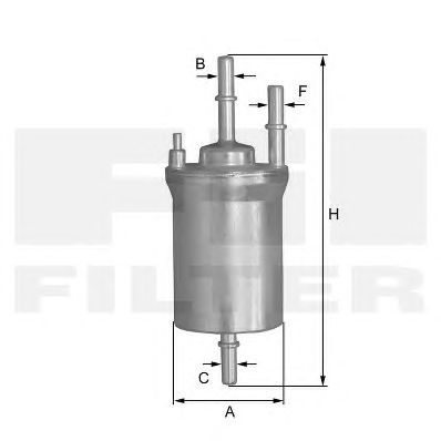 Filtro combustible ZP 8102 FL