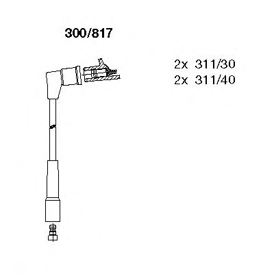 Ignition Cable Kit 300/817