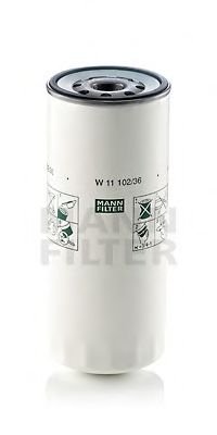 Filtro de óleo; Filtro, sistema hidráulico W 11 102/36