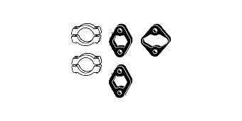 Mounting Kit, exhaust system 82 22 4616