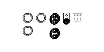 Mounting Kit, exhaust system 82 48 3936
