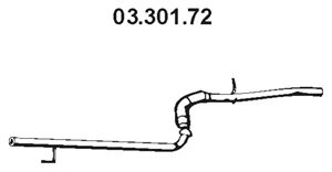Exhaust Pipe 03.301.72