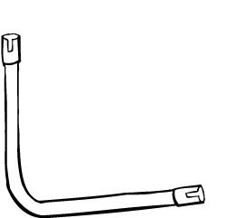Exhaust Pipe 31158