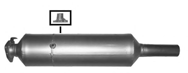 Soot/Particulate Filter, exhaust system 35.04.93