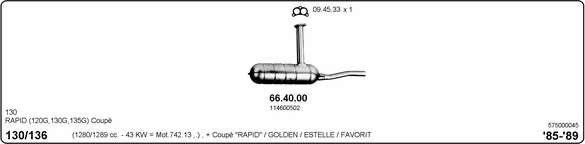 Exhaust System 575000045