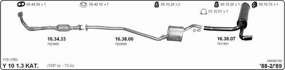 Exhaust System 546000160
