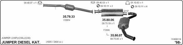 Exhaust System 514000114