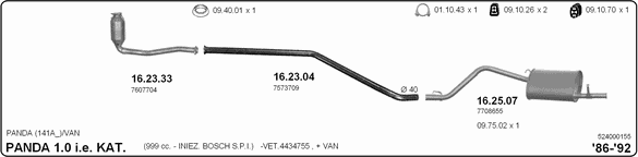 Exhaust System 524000155
