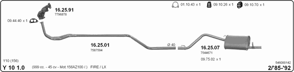 Exhaust System 546000142