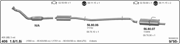 Exhaust System 563000219