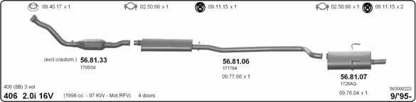 Exhaust System 563000223