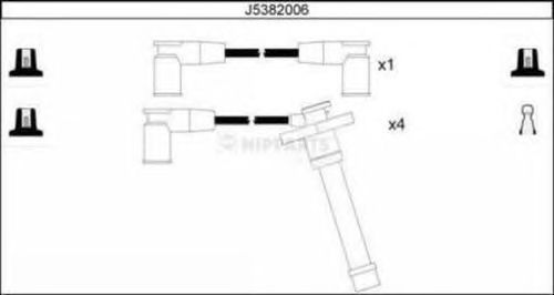 Ignition Cable Kit J5382006
