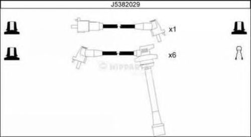 Ignition Cable Kit J5382029