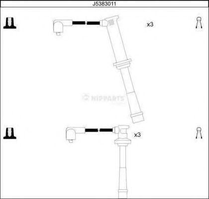 Ignition Cable Kit J5383011