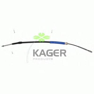 Cable, parking brake 19-0889