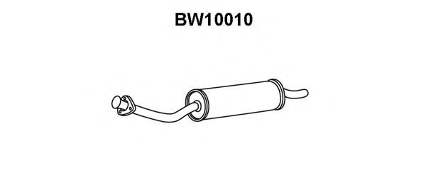 Bagerste lyddæmper BW10010