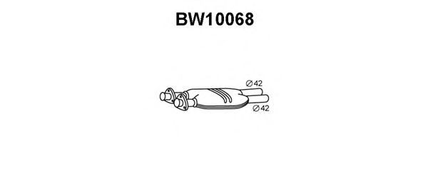 Front Silencer BW10068