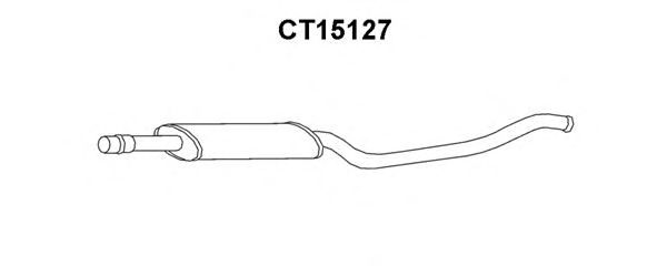 Middle Silencer CT15127