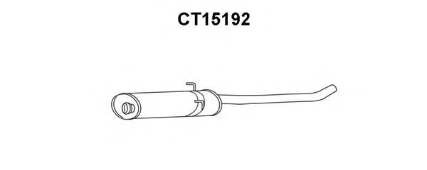 Front Silencer CT15192