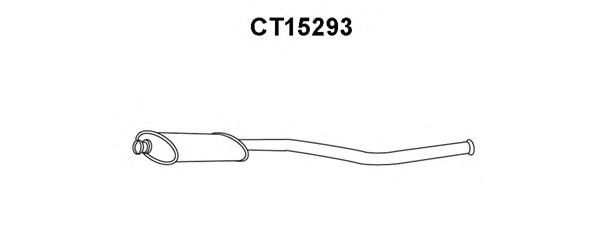 Front Silencer CT15293