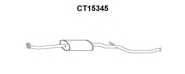 Middle Silencer CT15345