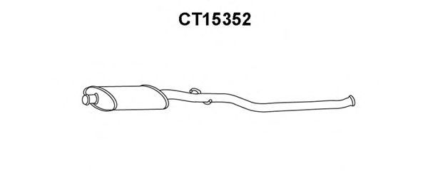 Middle Silencer CT15352