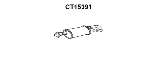 Middle Silencer CT15391