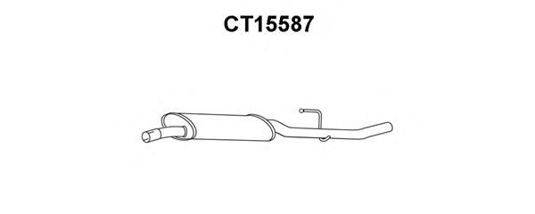 Middle Silencer CT15587