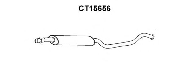 Front Silencer CT15656