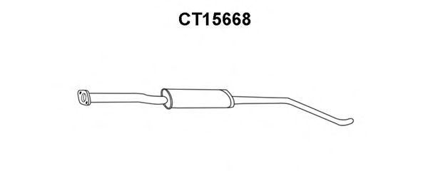 Front Silencer CT15668