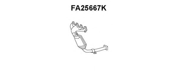 Katalysatorbocht FA25667K