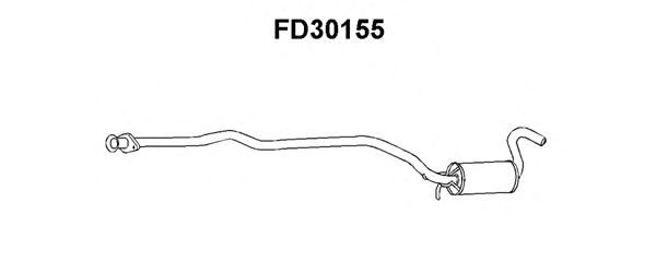 Front Silencer FD30155