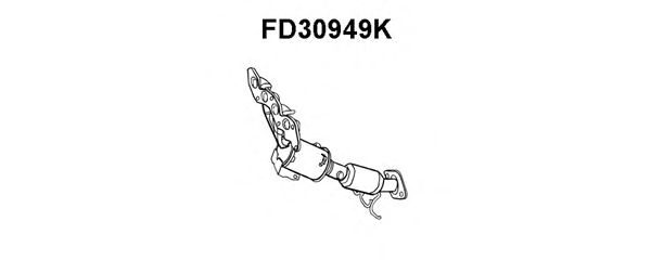 Manifold Catalytic Converter FD30949K