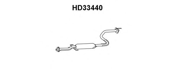 Front Silencer HD33440