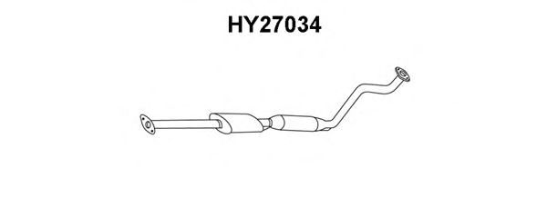 Front Silencer HY27034