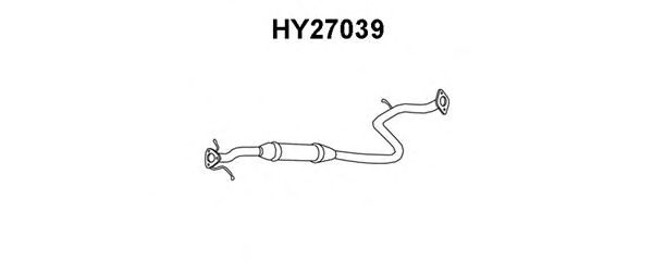 Front Silencer HY27039