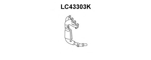 Manifold Catalytic Converter LC43303K